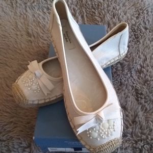Simply Vera  Mya Beaded Espadrille Ballet Flat